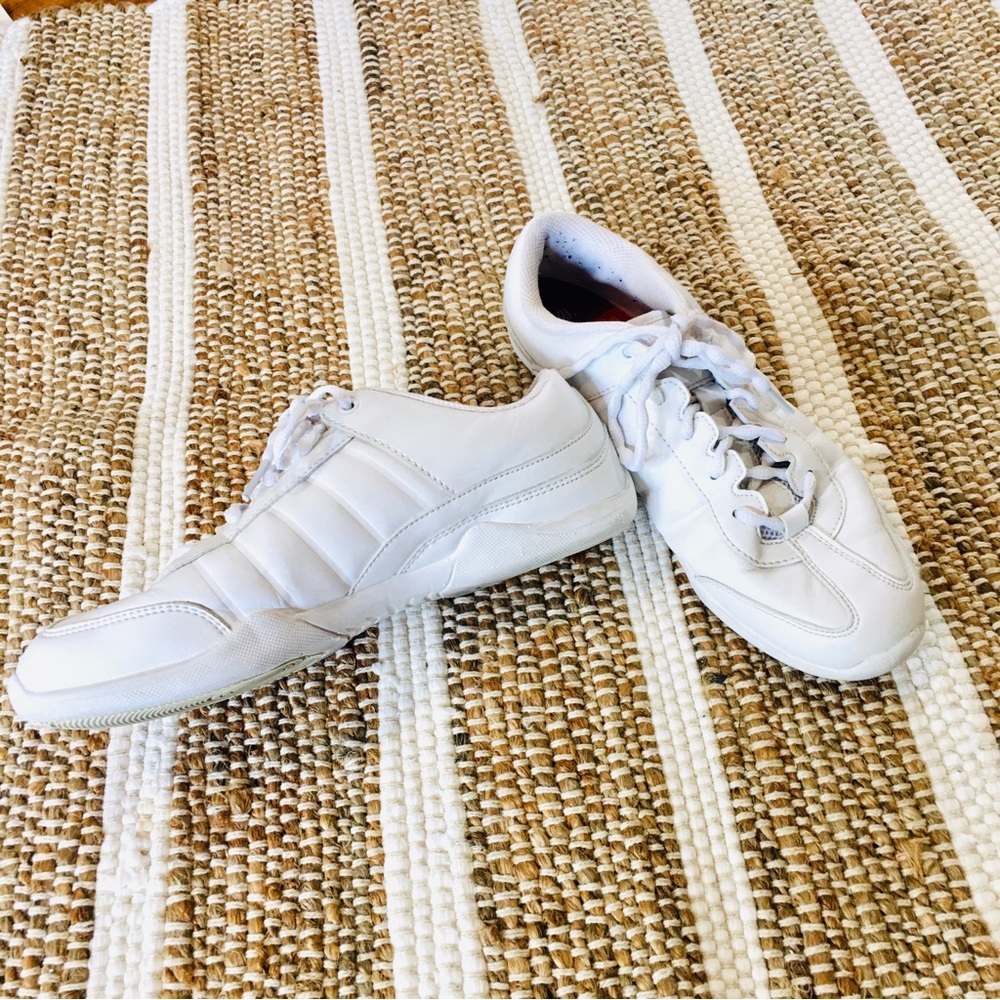 VARSITY cheer cheerleading tennis shoes school white athletics sports 8.5 - Picture 6 of 9